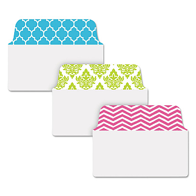 Avery Ultra Tabs Repositionable Tabs, Fashion Patterns: 2" x 1.5", 1/5-Cut, Assorted Colors, 24/Pack (AVE74774)