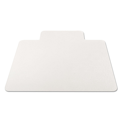 Alera All Day Use Non-Studded Chair Mat for Hard Floors, 36 x 48, Lipped, Clear (ALEMAT3648HFL)