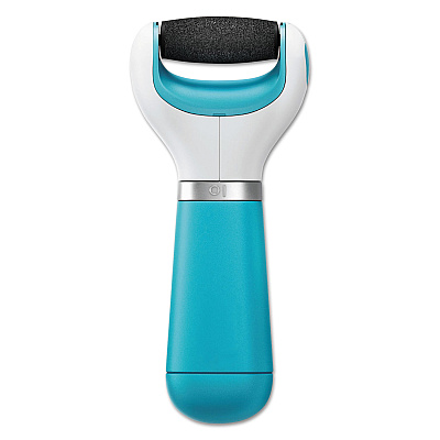 AMOPE Pedi Perfect Electronic Foot File, Blue/White (RAC93197)