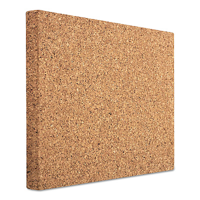 Iceberg iDesign Frameless Cork Bulletin Board, 18 x 18, Tan Surface (ICE35016)