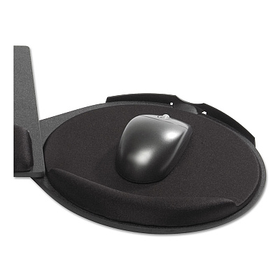 Kelly Computer Supply Leverless Lift N Lock Keyboard Tray, 19w x 10d, Black (KCS69575)