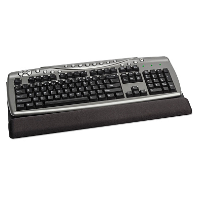 Kelly Computer Supply Keyboard Wrist Rest, 19 x 10.5, Black (KCS51306)
