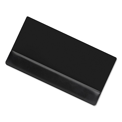 Kelly Computer Supply Soft Backed Keyboard Wrist Rest, 19 x 10, Black (KCS02306)