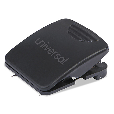 Universal Fabric Panel Wall Clips, 25 Sheet Capacity, Black, 20/Pack (UNV21270)