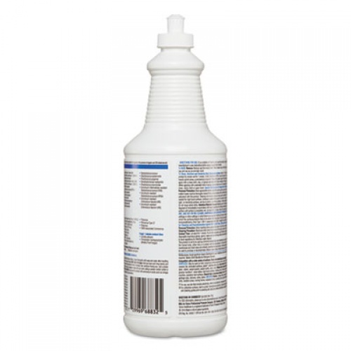 Clorox Healthcare Bleach Germicidal Cleaner, 32 Oz Pull-Top Bottle (68832EA)