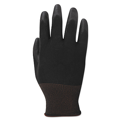 Boardwalk Palm Coated Cut-Resistant HPPE Glove, Salt and Pepper/Black, Size 10 (X-Large), Dozen (BWK0002910)