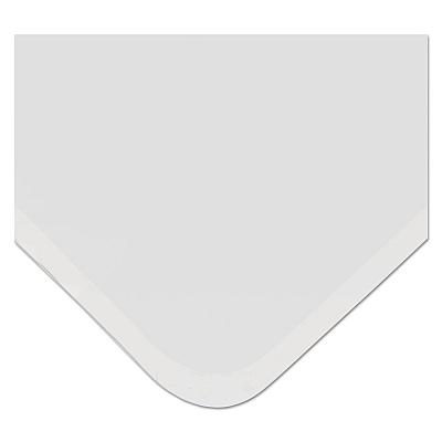 deflecto Premium Glass All Day Use Chair Mat - All Floor Types, 36 x 46, Rectangular, Clear (DEFCMG70433646)