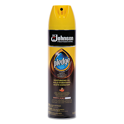 Pledge Furniture Polish, Revive Moisturizing Oil, 14.2 oz Can, 6/Carton (SJN697264)