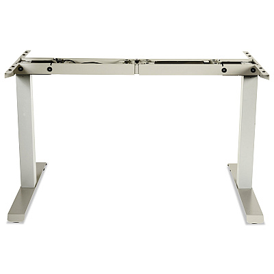 Alera AdaptivErgo Sit-Stand Two-Stage Electric Height-Adjustable Table Base, 48.06" x 24.35" x 27.5" to 47.2", Gray (ALEHT2SSG)