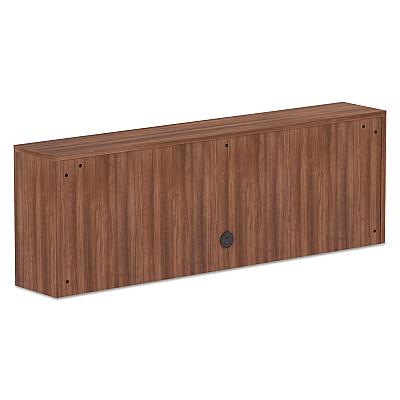 Alera Valencia Series Organizer Hutch, 70.63w x 11.75d x 23.63h, Modern Walnut (ALEVA267212WA)
