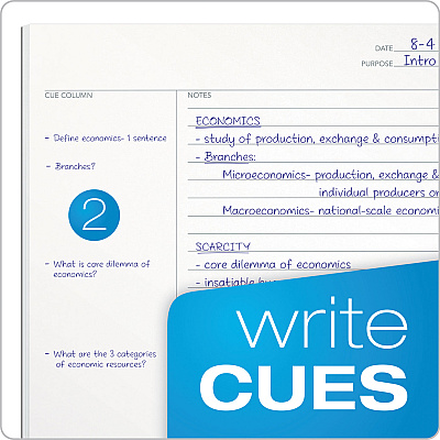 TOPS FocusNotes Legal Pad, Meeting-Minutes/Notes Format, 50 White 8.5 x 11.75 Sheets (TOP77103)
