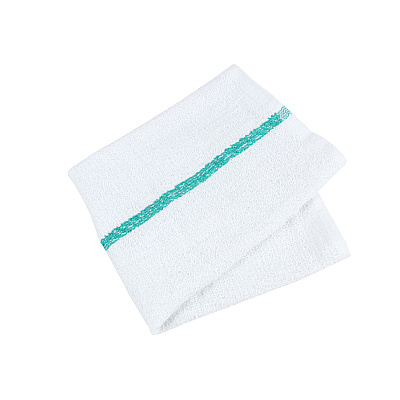 Qwick Wick Bar Mop Towel 30oz Green Stripe, Case Of 60 (N030-GR-5DZ)