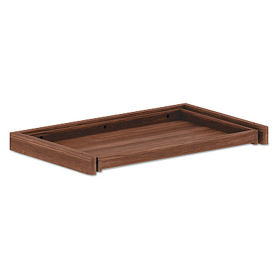 Alera Valencia II Series Center Drawer, Laminate, 24.5w x 15d x 2h, Modern Walnut (ALEVA312414WA)