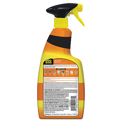 Goo Gone Graffiti Remover, 24 oz Spray Bottle, 4/Carton (WMN2132)