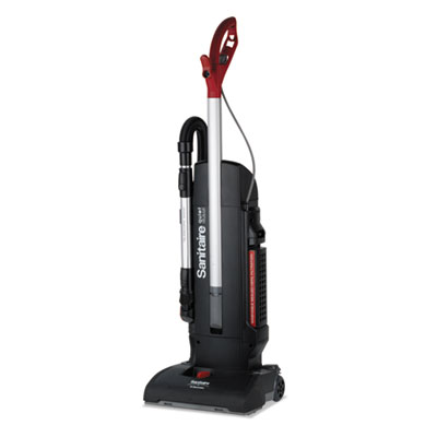 Sanitaire MULTI-SURFACE QuietClean Two-Motor Upright Vacuum, 13" Cleaning Path, Black (EURSC9180D)
