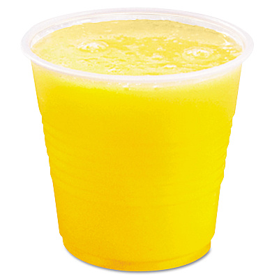 Dart High-Impact Polystyrene Cold Cups, 10 oz, Translucent, 100 Cups/Sleeve, 25 Sleeves/Carton (DCCY10)