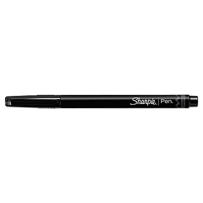 Sharpie Brush Tip Pens, Fine Brush Tip, Black, Dozen (SAN2011280)