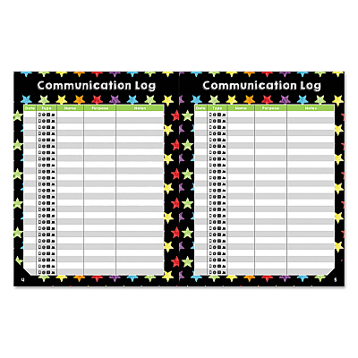 Carson-Dellosa Education Teacher Planner, Weekly/Monthly, Two-Page Spread (Seven Classes), 10.88 x 8.38, Balloon Theme, Black Cover (CDP105000)
