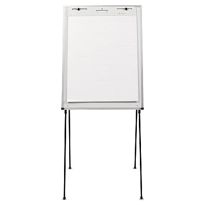 Quartet Dry Erase Steel Easel, 29 x 40, Melamine White Surface, Aluminum Frame (QRT81E)