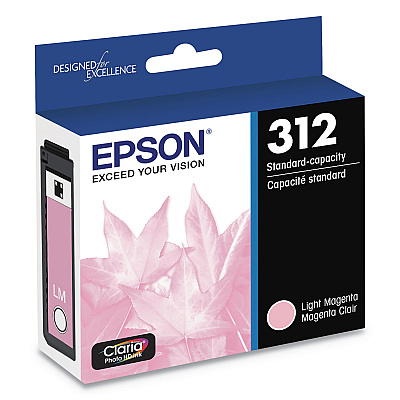 Epson T312620-S (312) Claria Ink, 360 Page-Yield, Magenta