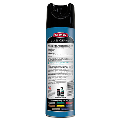 WEIMAN Foaming Glass Cleaner, 19 oz Aerosol Spray Can (WMN10)
