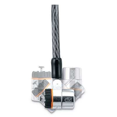 Kensington MicroSaver Keyed Ultra Laptop Lock, 6 ft Carbon Strengthened Steel Cable, 2 Keys (KMW67723)