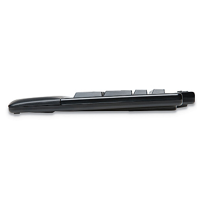 Kensington Pro Fit Comfort Keyboard, Internet/Media Keys, Wired, Black (KMW72402)