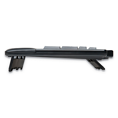 Kensington Pro Fit Comfort Keyboard, Internet/Media Keys, Wired, Black (KMW72402)