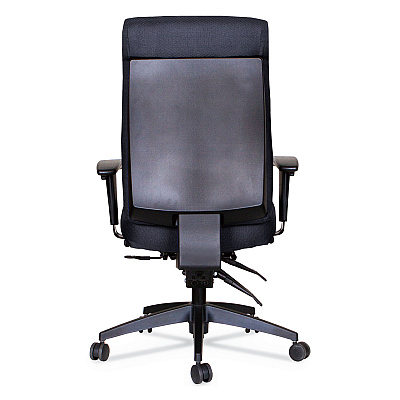Alera Wrigley Series 24/7 High Performance High-Back Multifunction Task Chair, Supports 300 lb, 17.24" to 20.55" Seat, Black (ALEHPT4101)