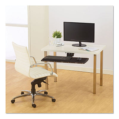 Kensington Adjustable Keyboard Platform with SmartFit System, 21.25w x 10d, Black (KMW60718)