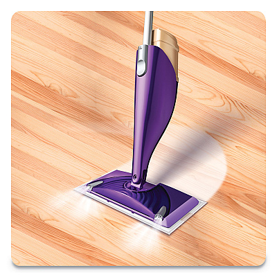 Swiffer WetJet System Cleaning-Solution Refill, Original Scent, 1.25 L Bottle, 4/Carton (PGC77809)