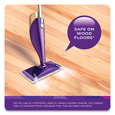 Swiffer WetJet System Cleaning-Solution Refill, Original Scent, 1.25 L Bottle, 4/Carton (PGC77809)