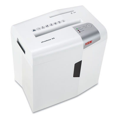 HSM shredstar X5 Cross-Cut Shredder, 5 Manual Sheet Capacity, White (HSM1043W)