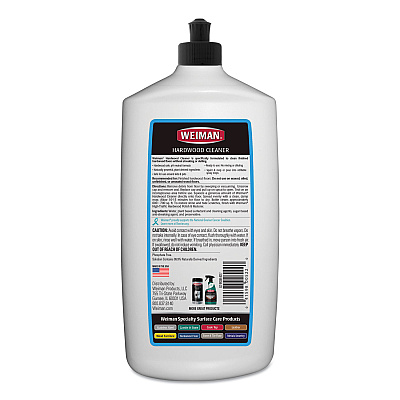 WEIMAN Hardwood Floor Cleaner, 32 oz Squeeze Bottle (WMN522EA)