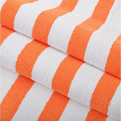 Cali-cabana Beach Towels 30x60 Orange, Pack Of 4 (P-CALICABANA-ORG)