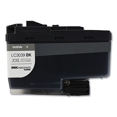 Brother LC3039BKS INKvestment Ultra High-Yield Ink, 6,000 Page-Yield, Black