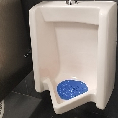 Health Gards Vinyl Urinal Screen, Dark Blue, Bubblegum, 12/cs, Pack Of 12 (03907)