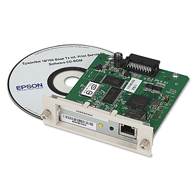 EpsonNet 10/100 Base TX Type B Internal Ethernet Print Server (C12C824352)