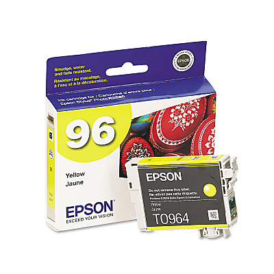Epson T096420 (96) Ink, 430 Page-Yield, Yellow