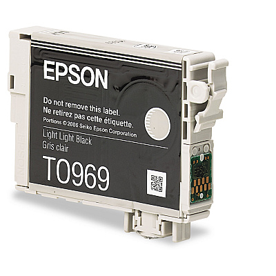 Epson T096920 (96) Ink, 450 Page-Yield, Light Light Black