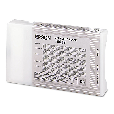 Epson T603900 (60) UltraChrome K3 Ink, Light Light Black