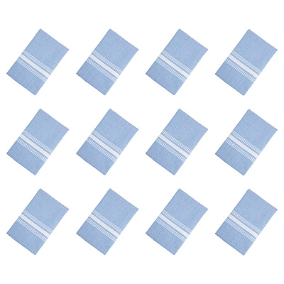 Mariposa Bistro Napkin 18x22 Rv Baby Blue Stripe, Pack Of 12 (PNP-RV-BISTRO-BB)
