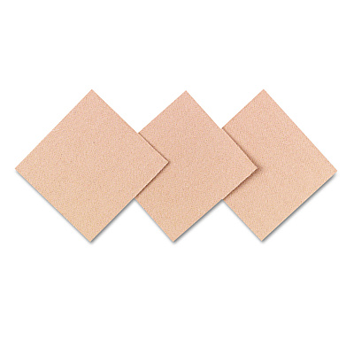 First Aid Only SmartCompliance Moleskin/Blister Protection, 2" Squares, 10/Box (FAOFAE6013)
