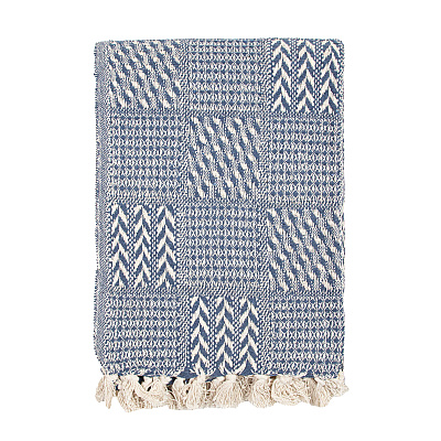 Common Ground Throw 50x70 Block Pattern, Case Of 12 (THROW-BLK-50X70-CS)