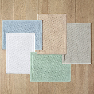 Cotton Bath Mat 24x36 Almond Milk, Case Of 4 (HH-BM-2436-BG)