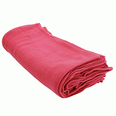 Huck Cotton Cleaning Towels 16x26 Pink, Pack Of 12 (PNP-ABSBNT-PINK)