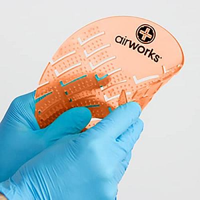 Airworks Deodorizing Urinal Screen Mango 10/box, Box Of 10 (AWUS007-BX)
