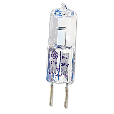 Halogen Bi-Pin T3 Light Bulb, 35 W, Clear (GEL34708)