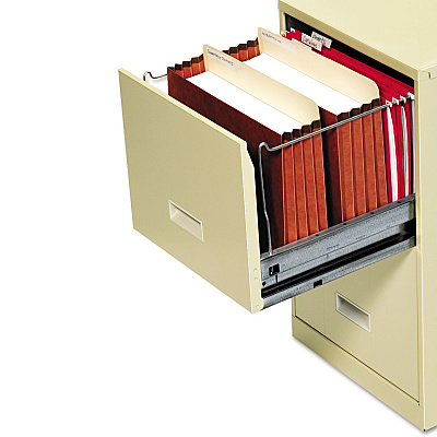 Pendaflex File Cabinet Pockets, 3.5" Expansion, Letter Size, Redrope, 10/Box (PFXFC1524P)