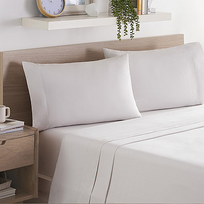 Aston & Arden Linacel Sheet Set Cali-king Grey, 4 Piece Set (SS-LNCALKG-GY)